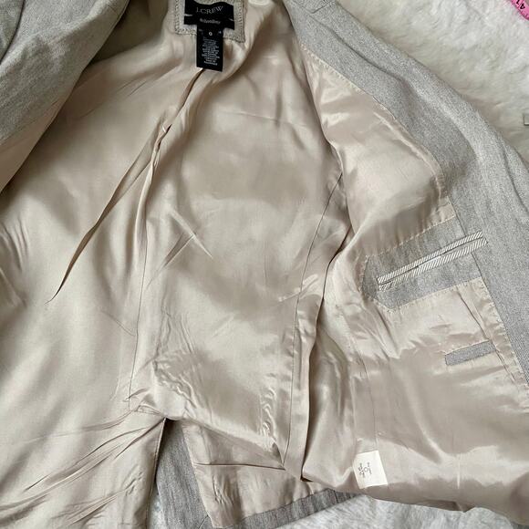 J. Crew Schoolboy Gray Blazer - Picture 5 of 7